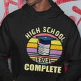 High School Level Complete Funny School Student Teachers Graphics Plus Size Hoodie Personalized Gifts