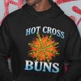Hot Cross Buns Funny Trendy Hot Cross Buns Graphic Design Printed Casual Daily Basic V3 Hoodie Personalized Gifts