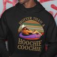 Hotter Than A Hoochie Coochie Daddy Vintage Retro Country Music Hoodie Unique Gifts