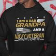 I Am A Dad Grandpa And A Navy Veteran Hoodie Unique Gifts