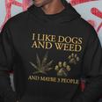 I Like Dogs And Weed And Maybe 3 People Tshirt Hoodie Unique Gifts