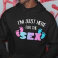 Im Just Here For The Sex Gender Reveal Tshirt Hoodie Unique Gifts