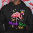 It S Mardi Gras Y All Funny Flamingo Mardi Gras Hoodie Personalized Gifts