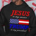 Jesus Savior Trump President Hoodie Unique Gifts