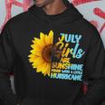 July Girls Are Sunshine Mixed With A Little Hurricane Hoodie Unique Gifts