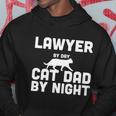 Lawyer By Day Cat Dad By Night Hoodie Unique Gifts