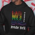 Lgbt Texas Human Gay Pride Month Transgender Rainbow Lesbian Hoodie Unique Gifts