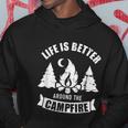 Life Is Better Around The Campfire Camping Hoodie Unique Gifts