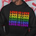 Love Is Love Lgbtq Rainbow Hoodie Unique Gifts