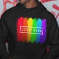 Love Wins Flag Hoodie Unique Gifts