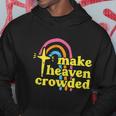 Make Heaven Crowded Cute Christian Missionary Pastors Wife Meaningful Gift Hoodie Unique Gifts