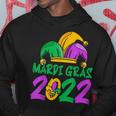 Mardi GrasMardi Gras 2022 Beads Mask Feathers  V3 Men Hoodie Graphic Print Hooded Sweatshirt Personalized Gifts
