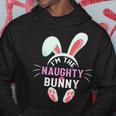 Matching Easter Party Graphic Im The Naughty Bunny Men Hoodie Personalized Gifts