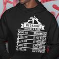 Mechanic Hourly Rate Tshirt Hoodie Unique Gifts