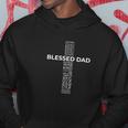 Mens Christian Blessed Dad Cross Fathers Day Tshirt Hoodie Unique Gifts