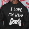 Mens I Love When My Wife Lets Me Play Videogames Hoodie Personalized Gifts