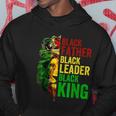 Mens Juneteenth Fathers Day Black Father King African American Hoodie Unique Gifts