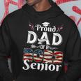 Mens Proud Dad Of A 2023 Senior Graduate Father Graduation Hoodie Personalized Gifts