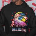 Merica Bald Eagle Mullet American Flag 4Th Of July Gift Hoodie Unique Gifts