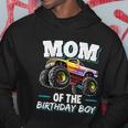 Mom Of The Birthday Boy Monster Truck Birthday Novelty Gift Hoodie Unique Gifts