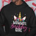 Mommy Of The Birthday Girl Mother Gift Unicorn Birthday Gift Hoodie Unique Gifts