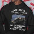 My Grandsons Is On Uss John C Stennis Cvn 74 Cvn Hoodie Unique Gifts