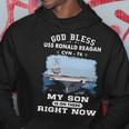 My Son Is On Uss Ronald Reagan Cvn Hoodie Unique Gifts