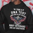 Navy I Took Dna Test Hoodie Unique Gifts