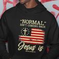 Normal Isnt Coming Back But Jesus Is Revelation Hoodie Unique Gifts