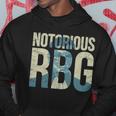 Notorious Rbg Blue Logo Tshirt Hoodie Unique Gifts