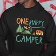 One Happy Camper First Birthday Gift Camping Matching Gift Hoodie Unique Gifts