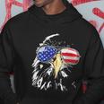 Patriotic Eagle Sunglasses Usa American Flag 4Th Of July Gift Hoodie Unique Gifts