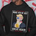 Patriotic Make 4Th Of July Great Again Trump Ing Beer Gift Hoodie Unique Gifts