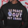Peace Out 1St Grade 2022 Graduate Happy Last Day Of School Gift Hoodie Unique Gifts