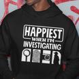 Private Detective Crime Investigator Investigating Cool Gift Hoodie Unique Gifts