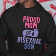 Proud Mom Of A Bisexual Son Lgbtgiftq Bi Pride Proud Ally Gift Hoodie Unique Gifts
