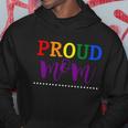 Proud Mom Rainbow Gay Pride Flag Lgbtq Mothers Day Gift Lgbt Gift Hoodie Unique Gifts
