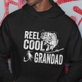 Reel Cool Grandad Fishing Funny Fathers Day Hoodie Unique Gifts