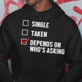 Relationship Status Whos Hoodie Funny Gifts