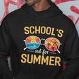 Schools Out For Summer Funny Happy Last Day Of School Gift Hoodie Unique Gifts