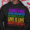 Science Is Real Black Lives Matter Love Is Love Tshirt Hoodie Unique Gifts