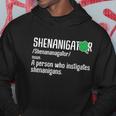 Shenanigator Definition St Patricks Day Graphic Design Printed Casual Daily Basic V2 Hoodie Personalized Gifts