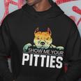 Show Me Your Pitties For A Rude Dogs Pit Bull Lover Hoodie Personalized Gifts