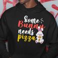 Some Bunny Needs Pizza Funny Easter Day Pizza Day Hoodie Unique Gifts