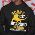 Sorry My Bearded Dragon Ate My Homework Lizard Lover Gift Hoodie Unique Gifts