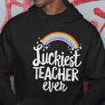 St Patricks Day Teacher St Patricks Day Luckiest Teacher Ever Hoodie Personalized Gifts