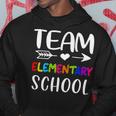 Team Elementary - Elementary Teacher Back To School Hoodie Funny Gifts