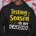 Testing Season Is My Cardio Shirt Funny Elementary Teacher Hoodie Funny Gifts