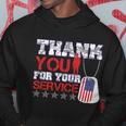 Thank You For Your Service Veterans Day Hoodie Unique Gifts