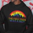 The First Pride Was A Riot Tshirt Hoodie Unique Gifts